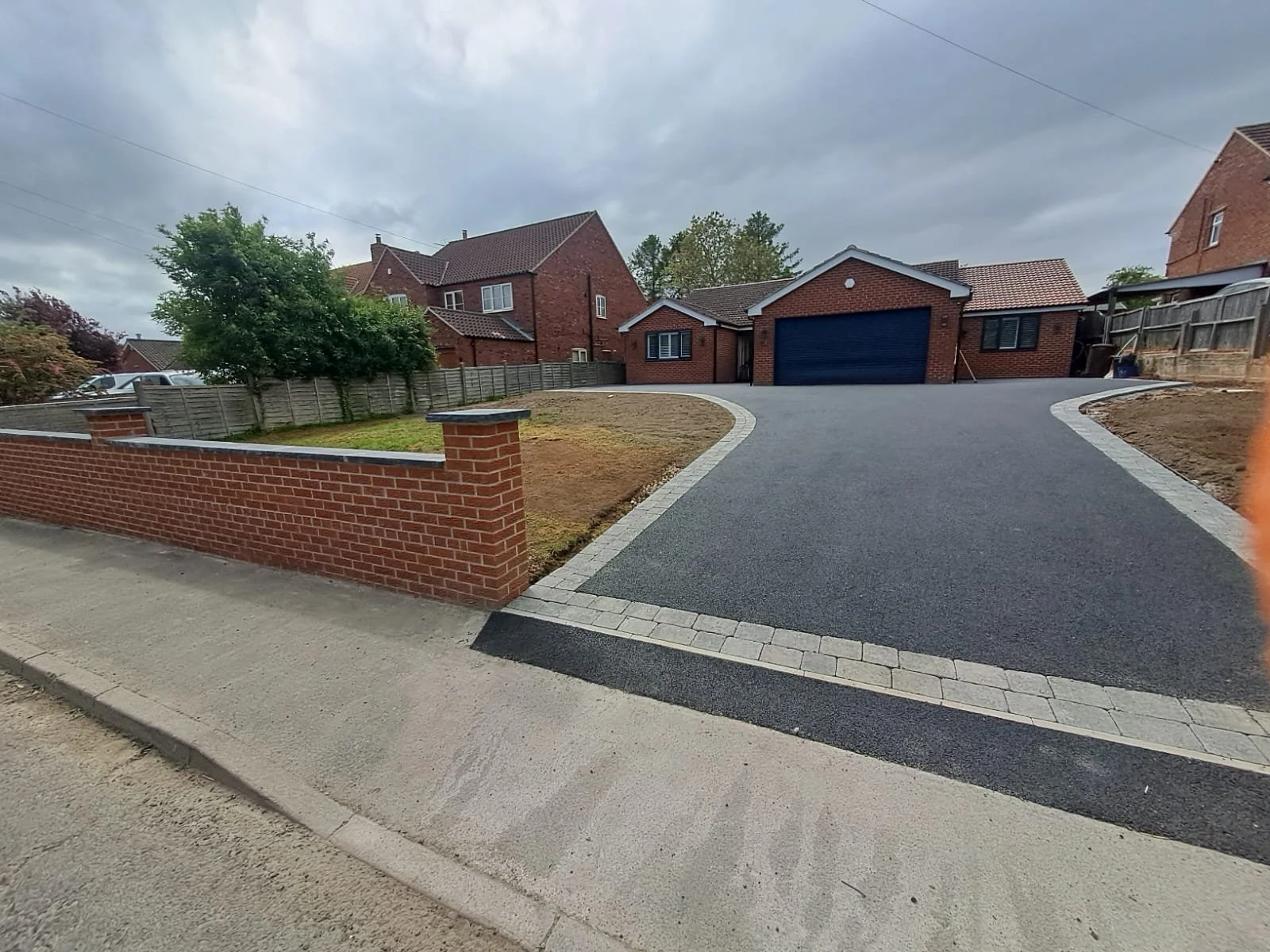 Tarmac driveway border detail by Perfecta Connect Yorkshire