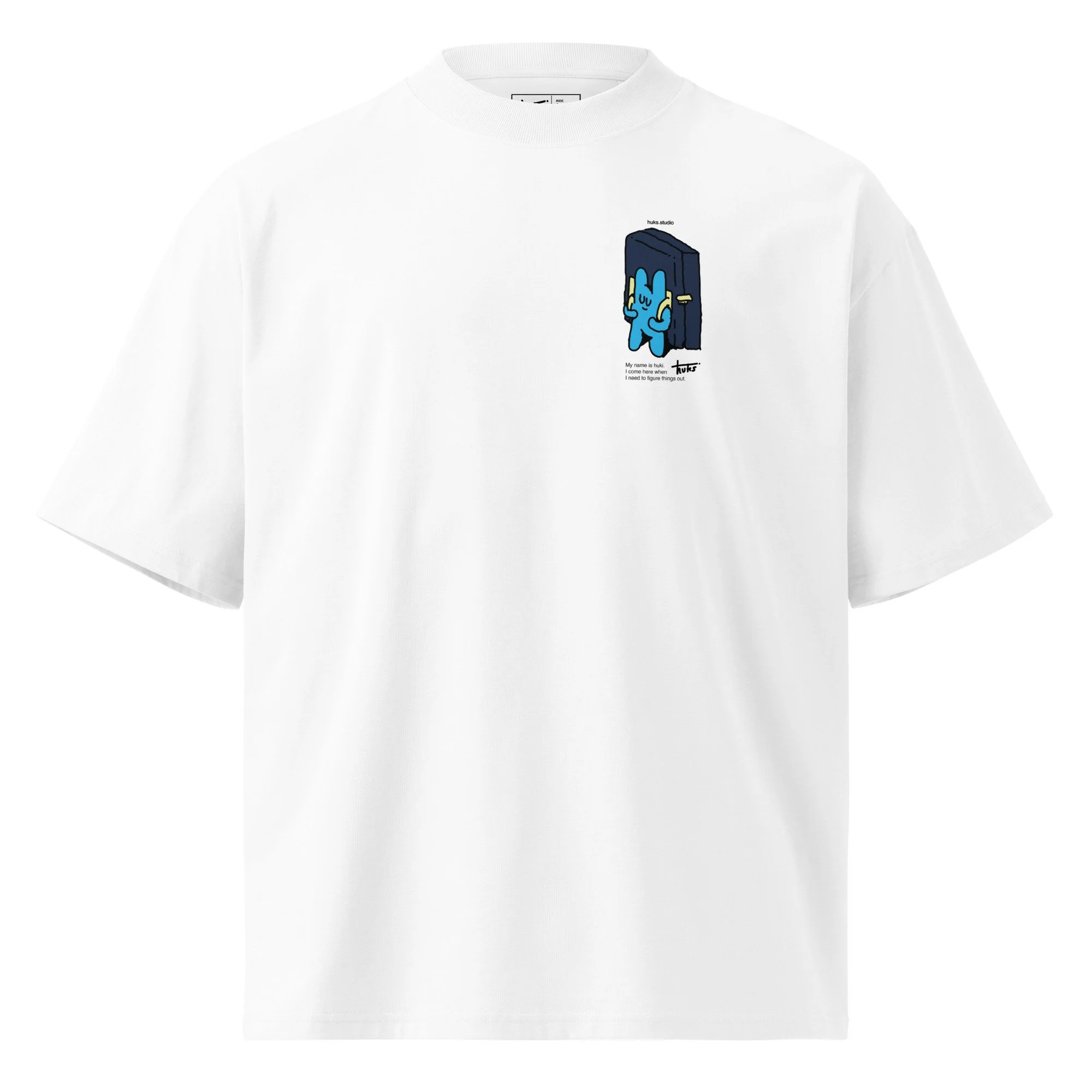 unisex-organic-oversized-high-neck-blaster-2.0-t-shirt-white-front-6a31bcb81e07f.jpg
