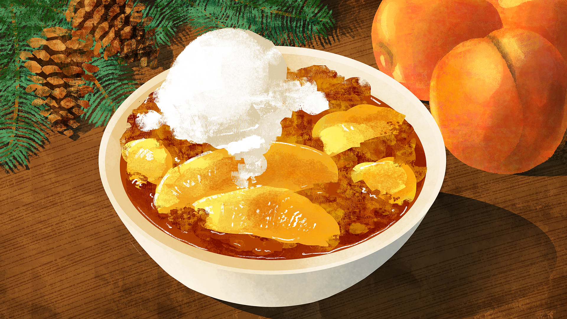 Colorado: Peach Crumble