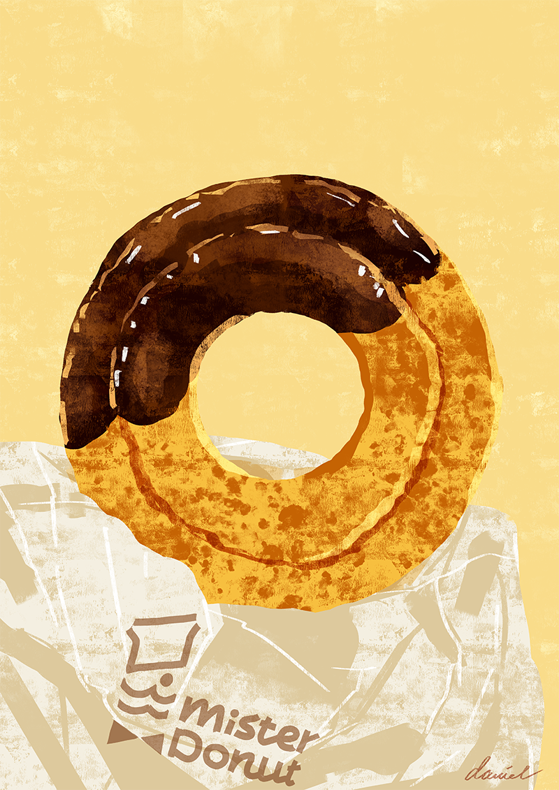 Old-Fashioned Donut
Mister Donut