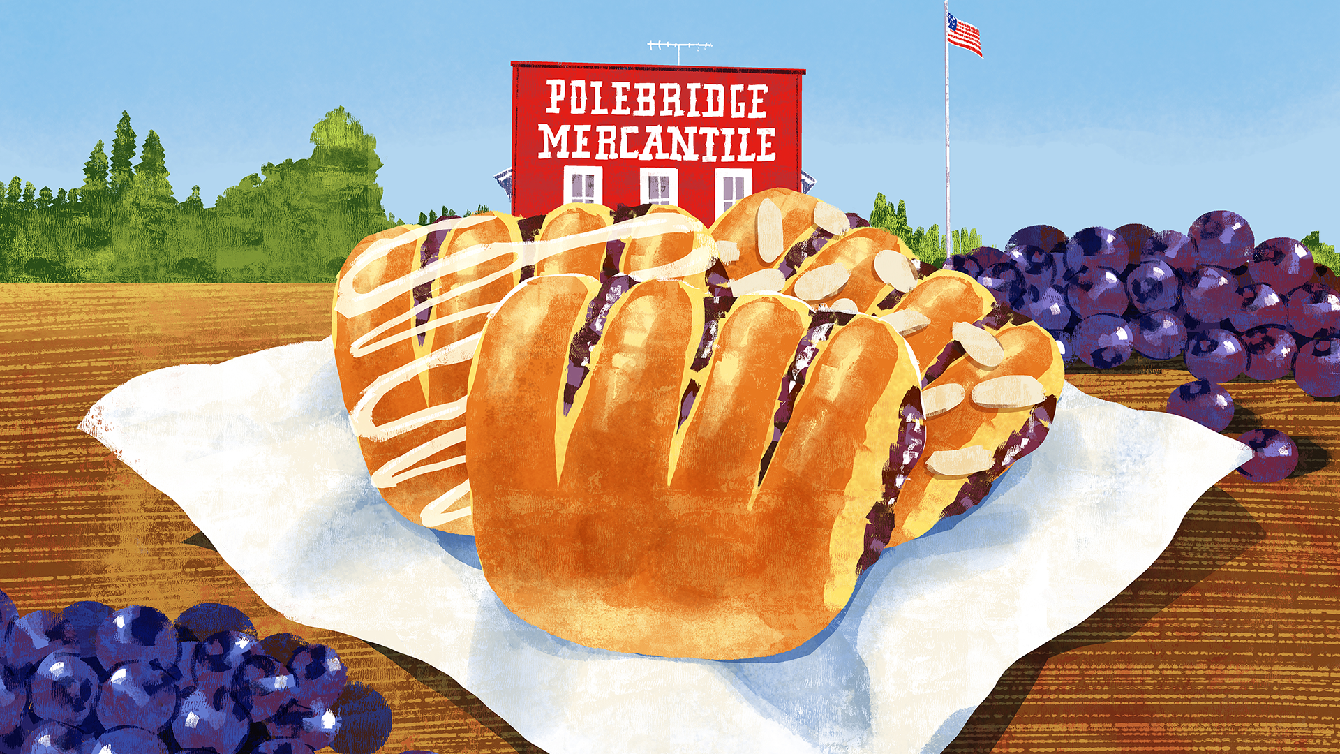 Montana: Huckleberry Bear Claw
