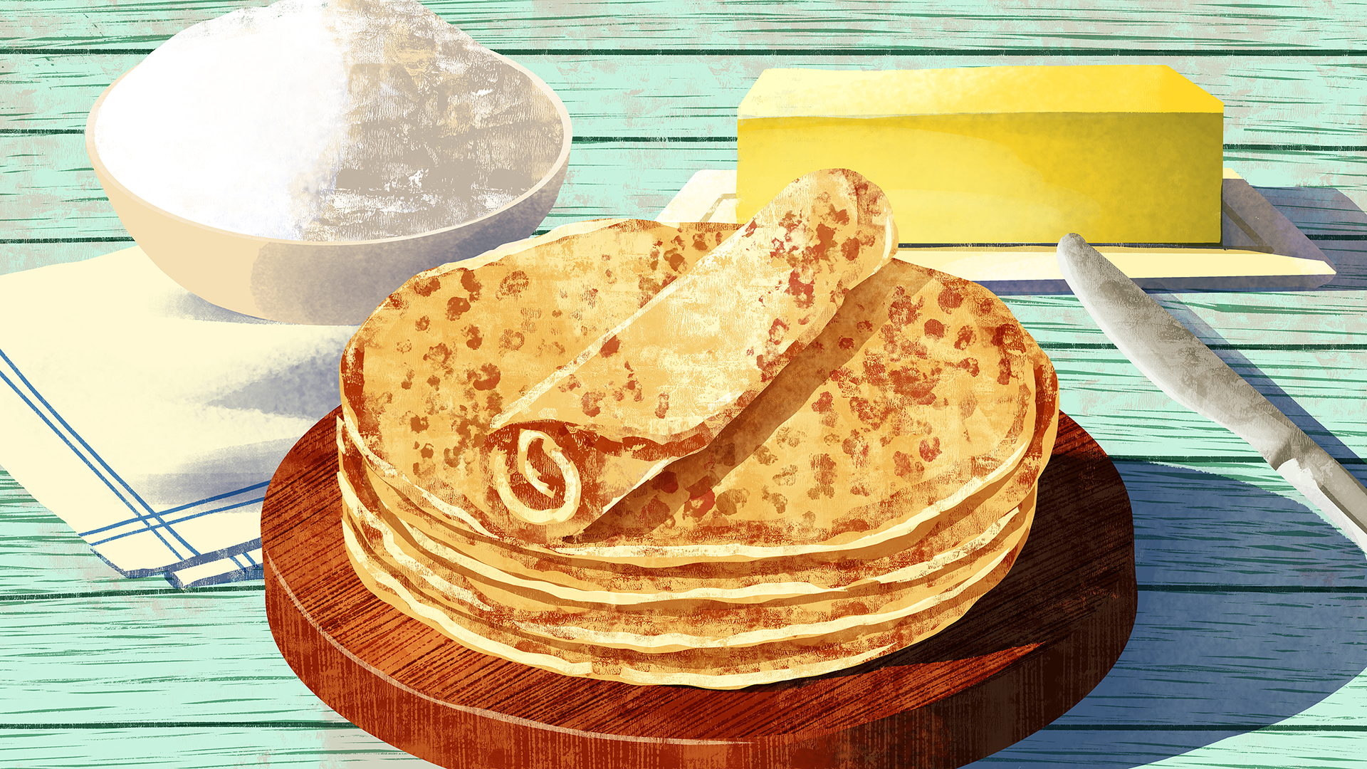 North Dakota: Lefse