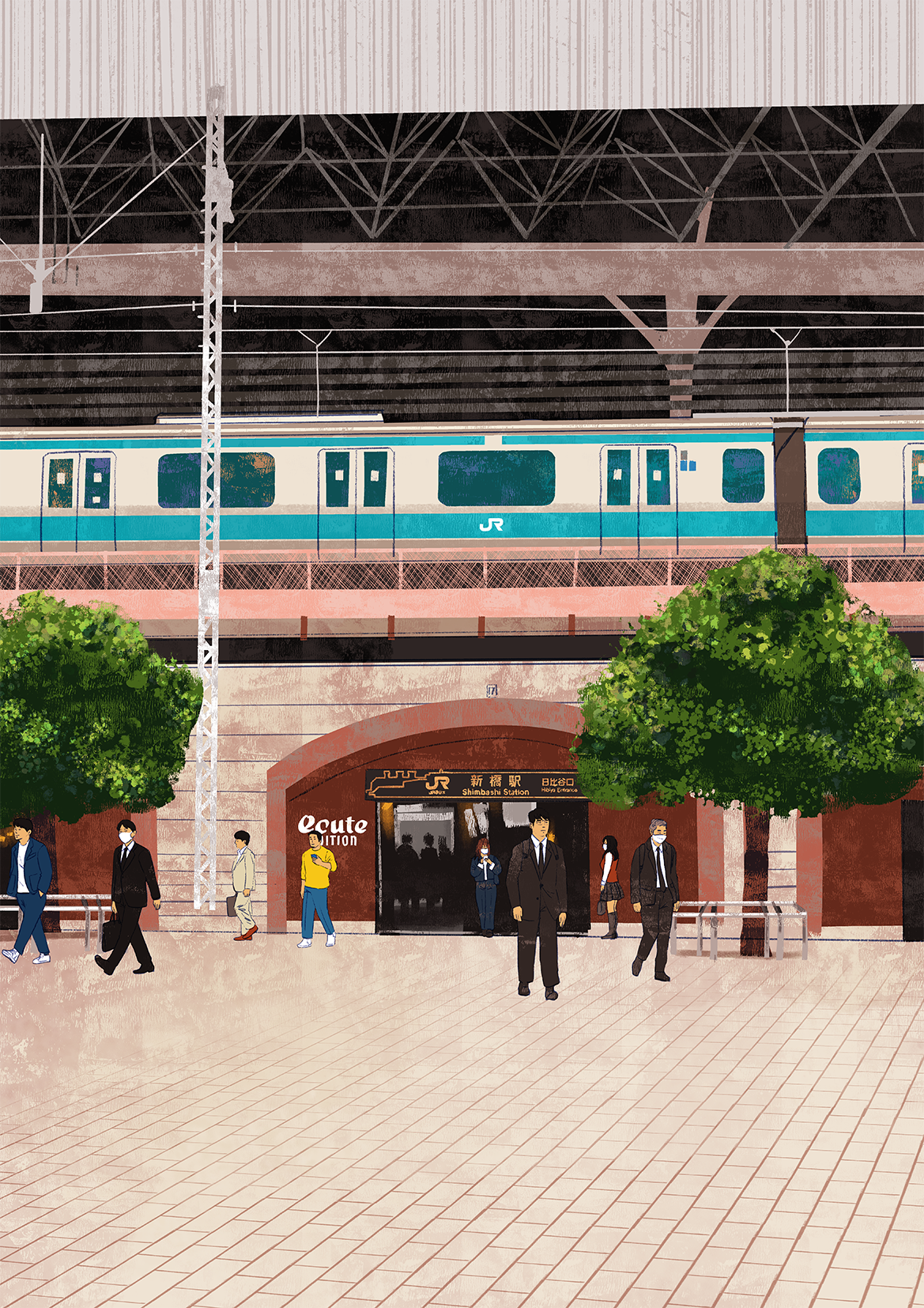 TYO096 Shimbashi Station | 新橋駅