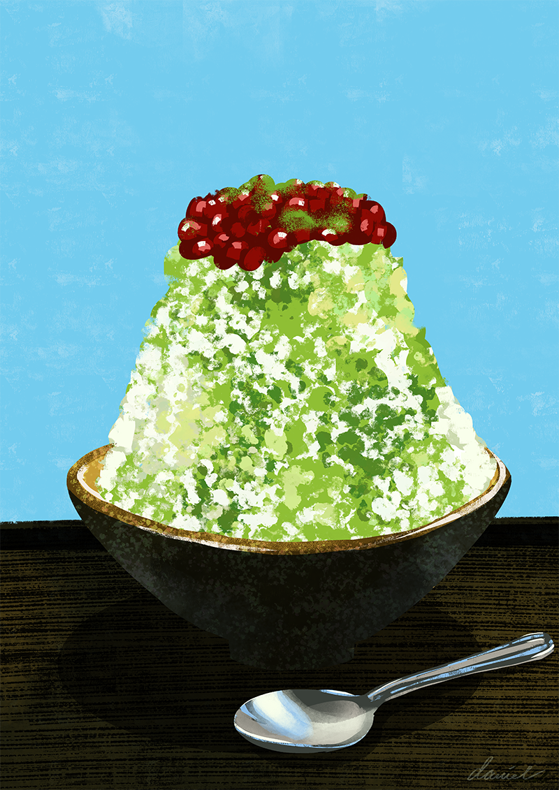 Matcha Kakigori
Rikugien Gardens