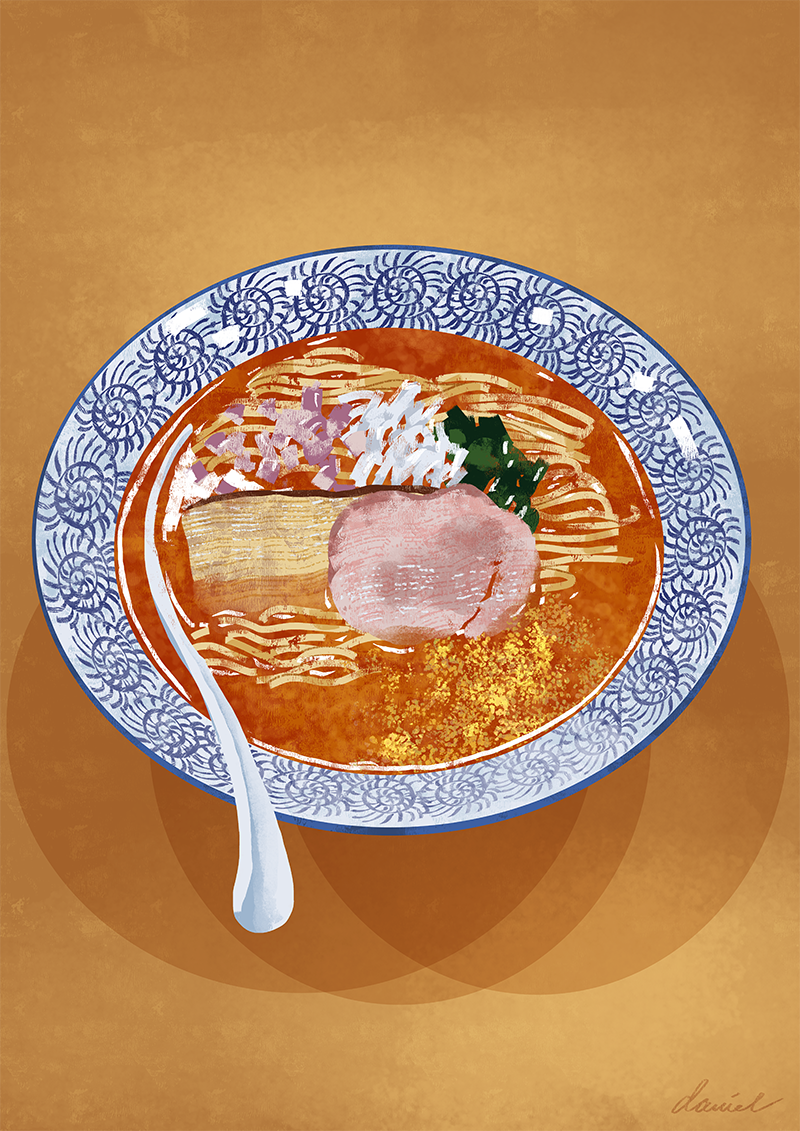 Spicy Miso Ramen
Ramen noodles Engetsu 