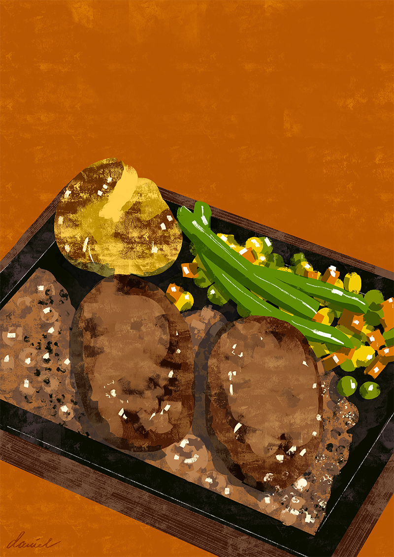 Gold Rush Hamburg Steak