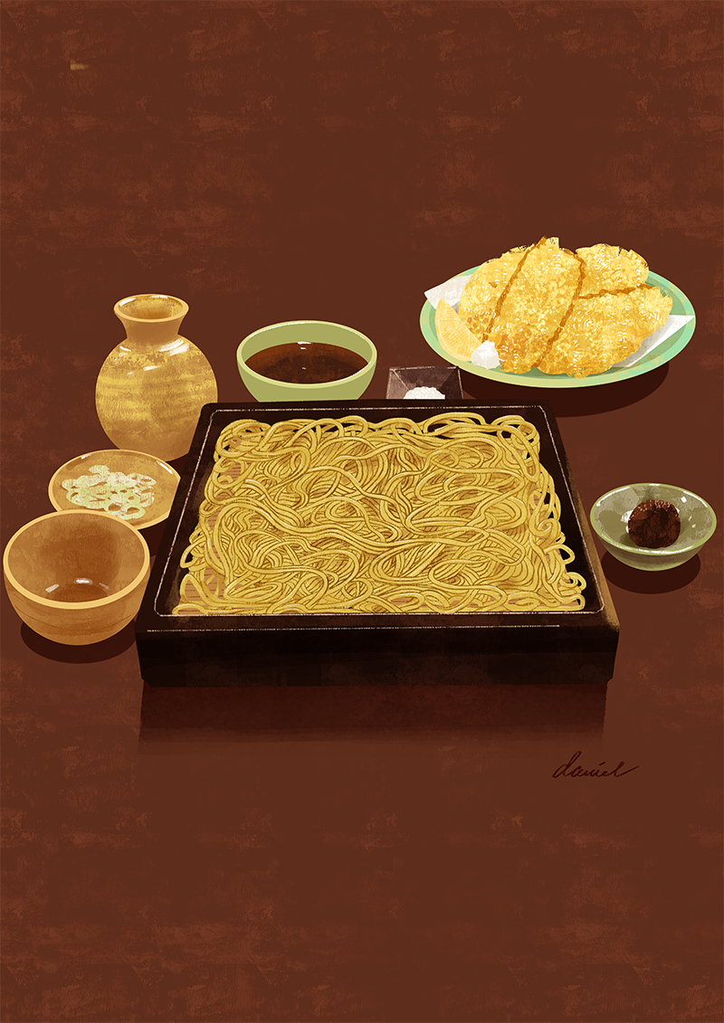 Seiro-Soba and Tempura
Kanda Yabu Soba