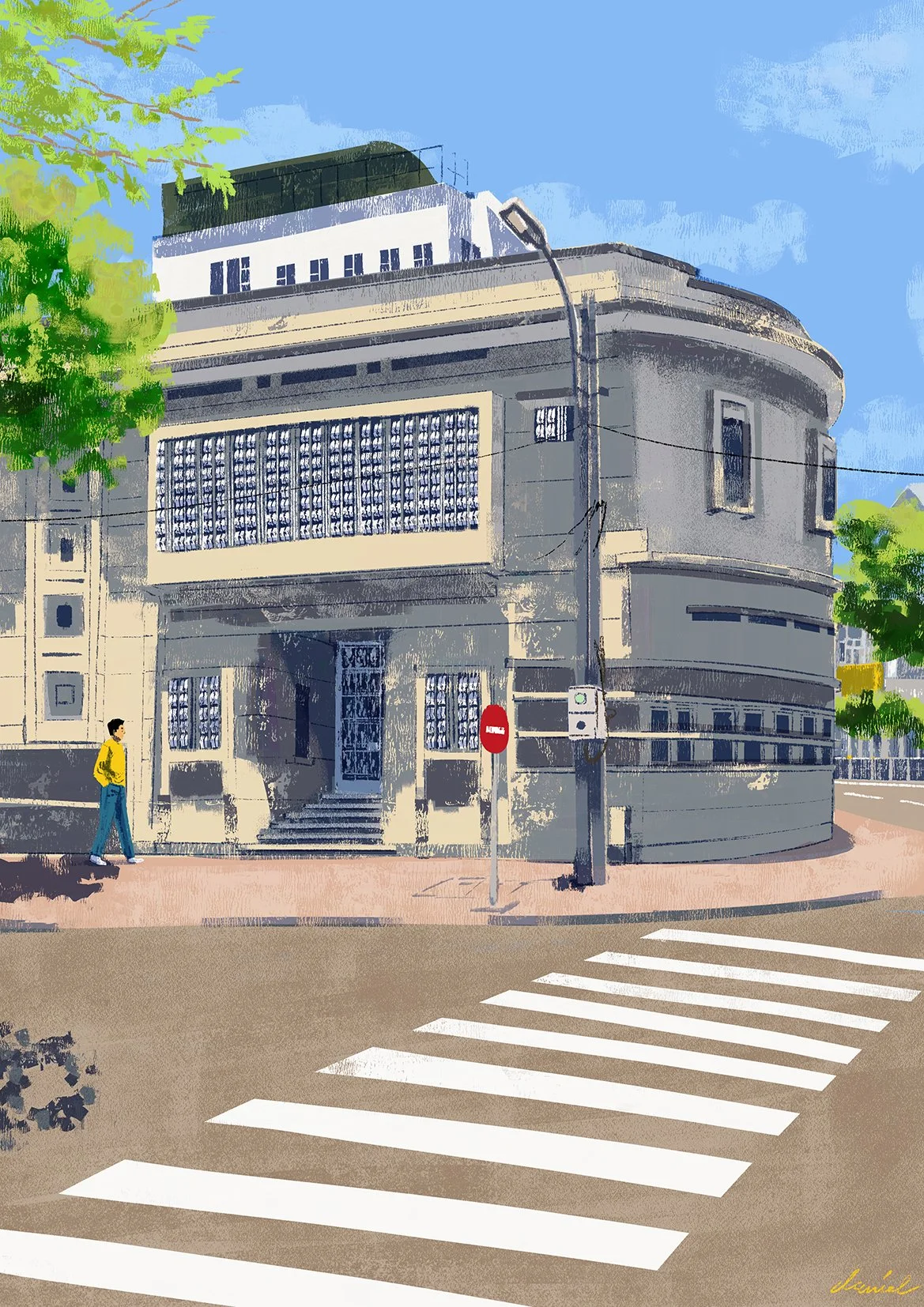 SGN058 Former legal office at 161 Nguyễn Du, District 1 1935, Louis Chauchon
