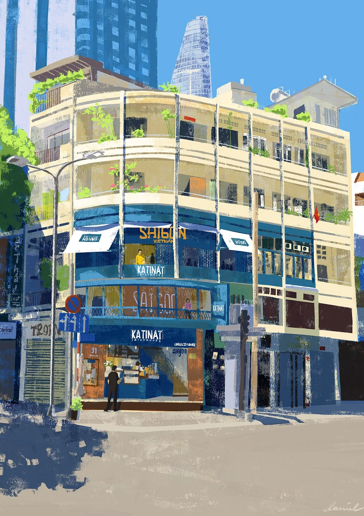 SGN028 Passing by Katinat Saigon Kafe at 91 Đồng Khởi, District 1
