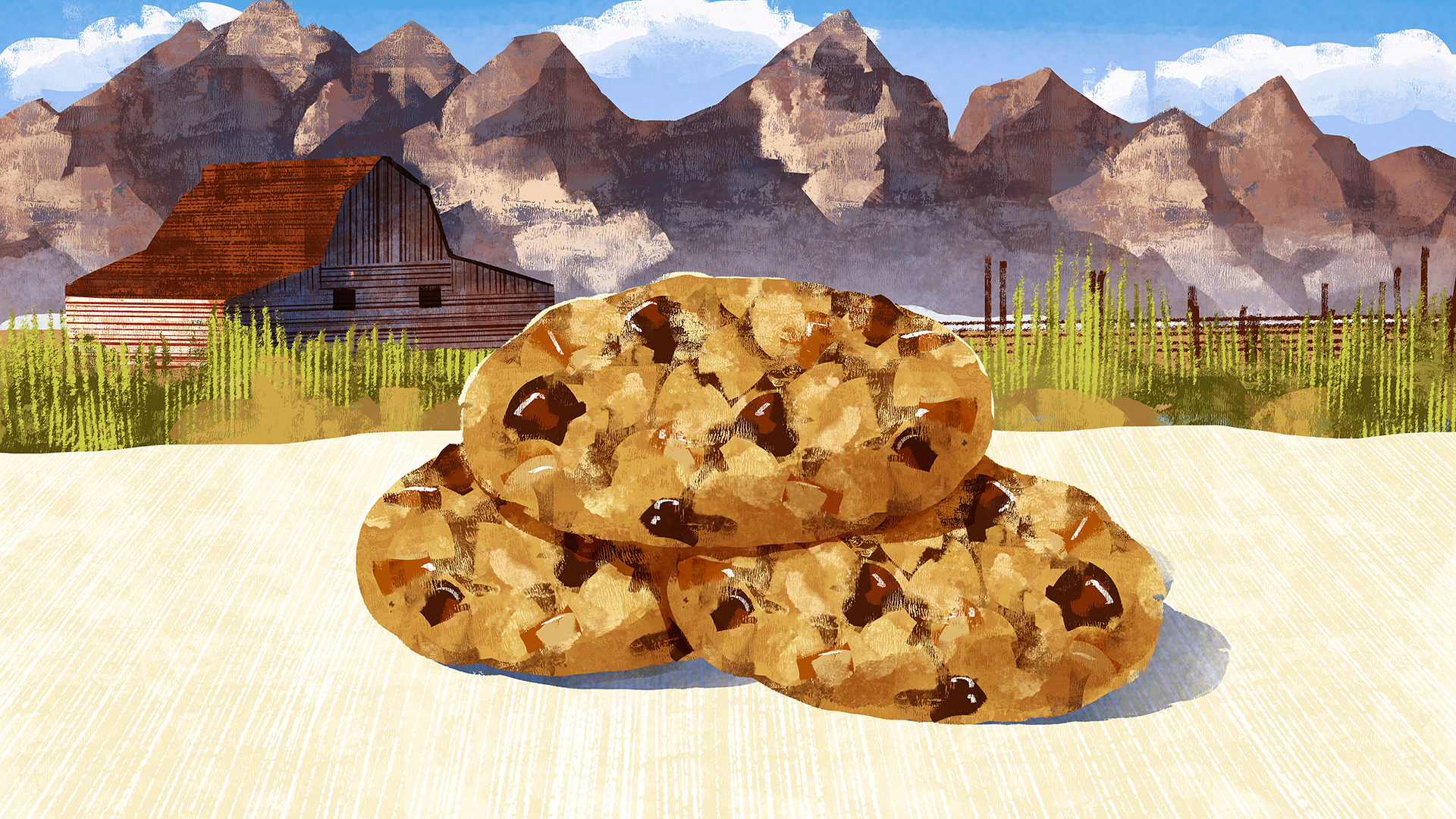 Wyoming: Cowboy Cookies