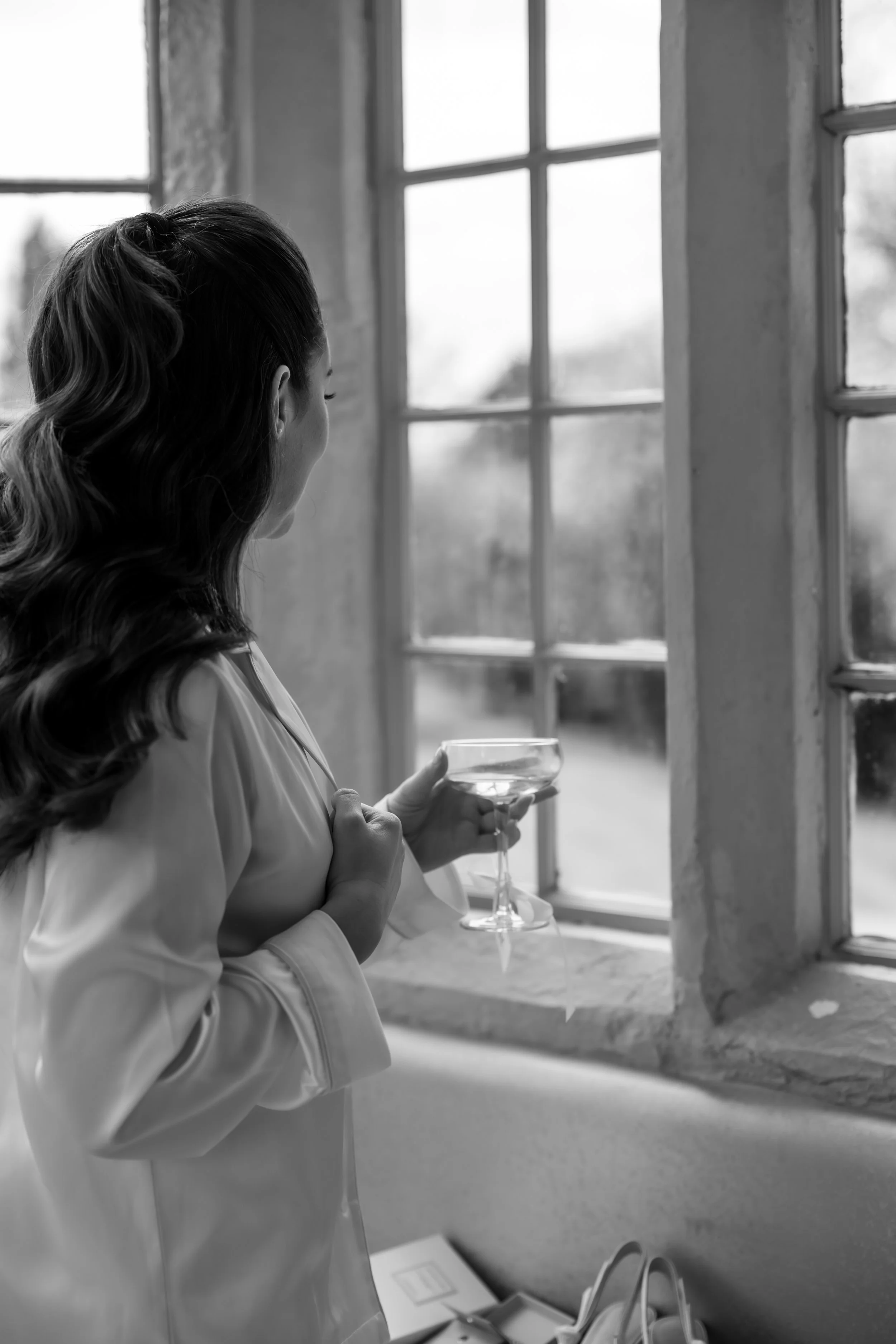 Bridal morning at Howsham hall 