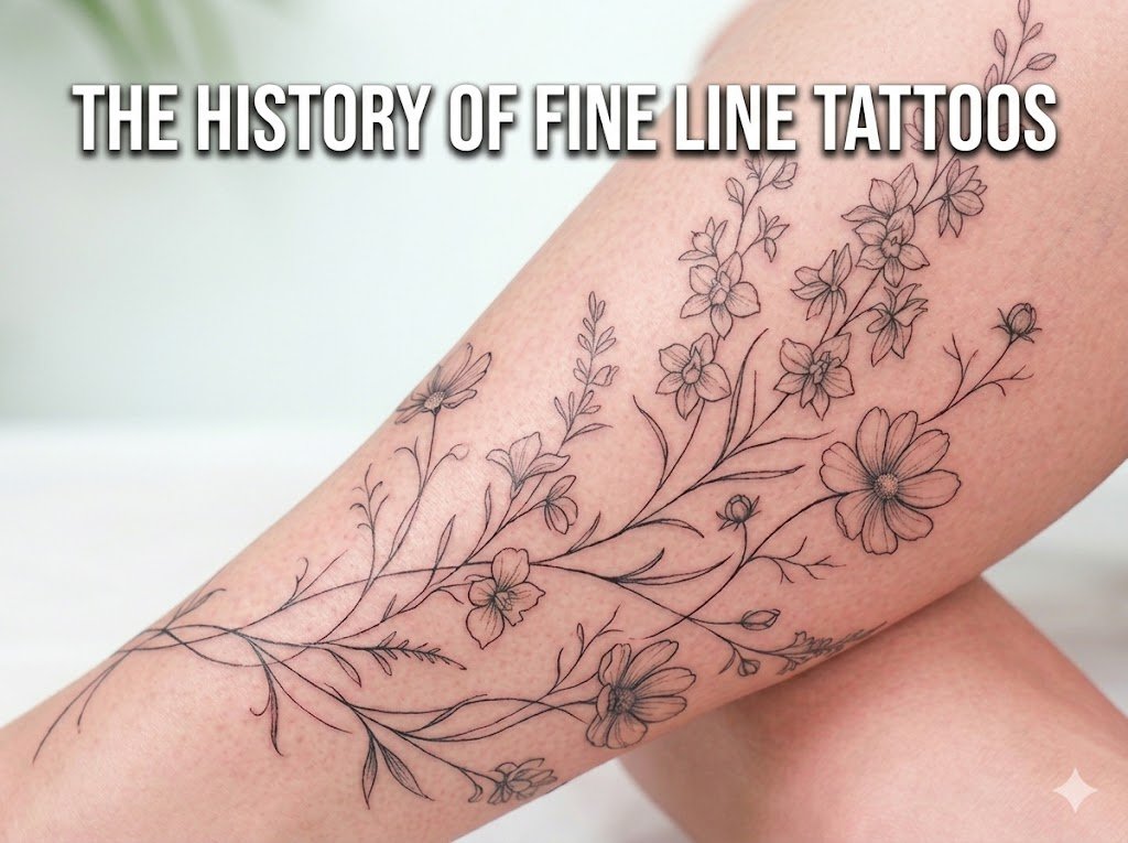 The History Of Fine Line Tattoos