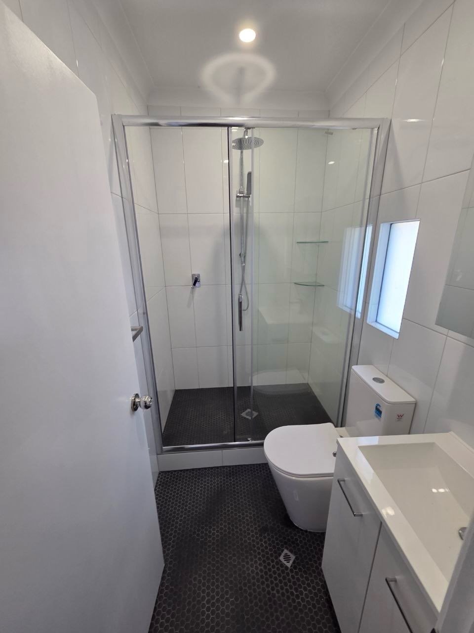 Small bathroom Reno #reno #Renovation #bathroom #albury