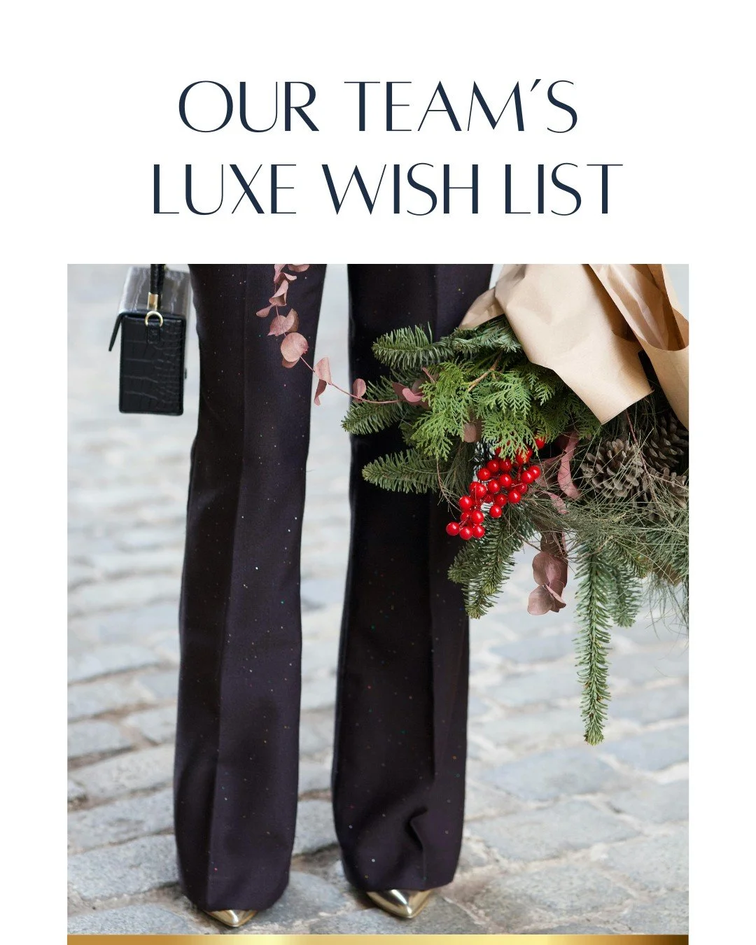 &rsquo;Tis the season for wonder, warmth, and a touch of indulgence.

Our team&rsquo;s luxury wish list is more than beautiful objects, it&rsquo;s a celebration of craftsmanship, creativity, and the pieces that inspire us to dream bigger. ✨

Here&rsq