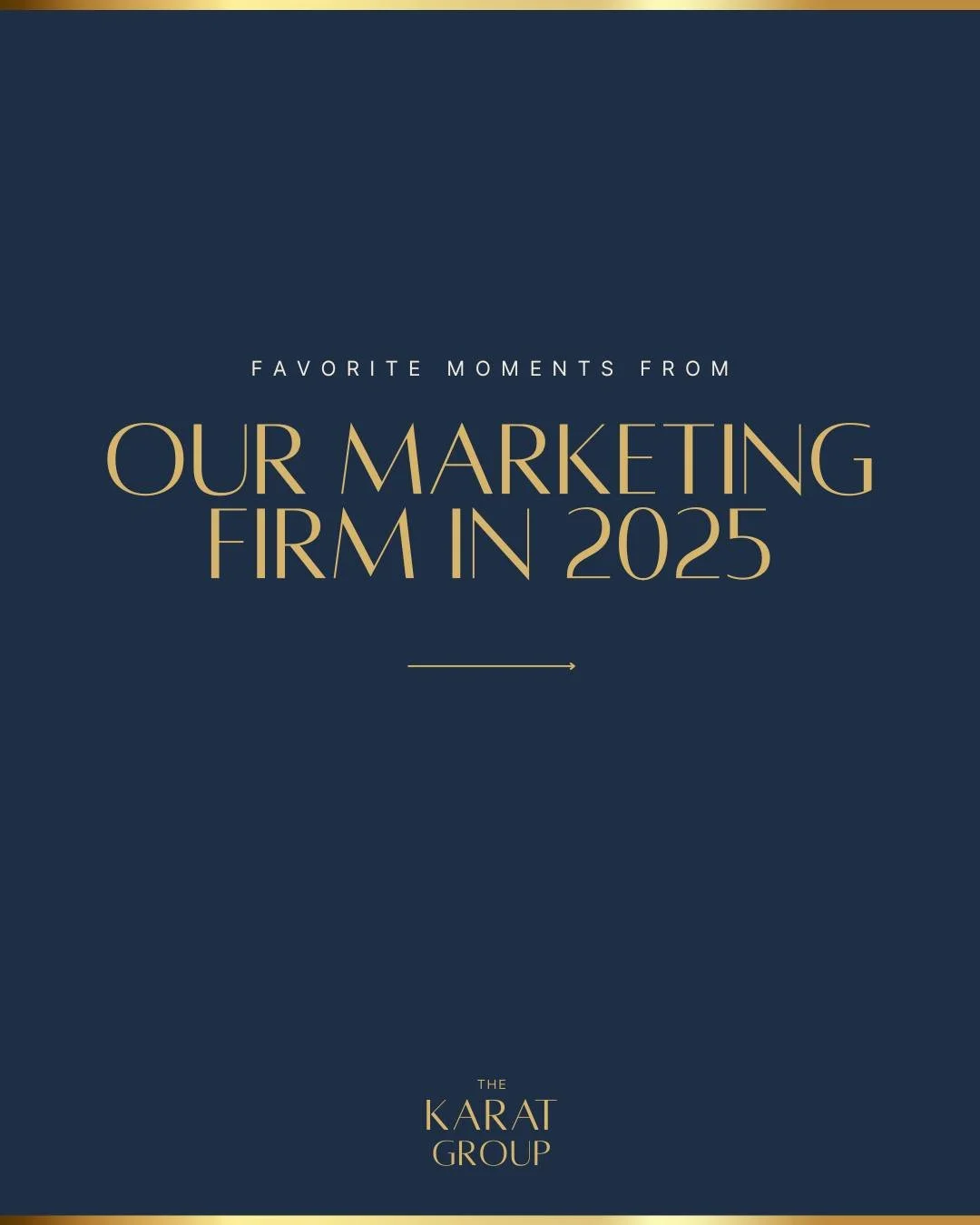 Some of our favorite moments that made 2025 the best year yet! 

#marketingagency #luxurymarketing #jewelrymarketing