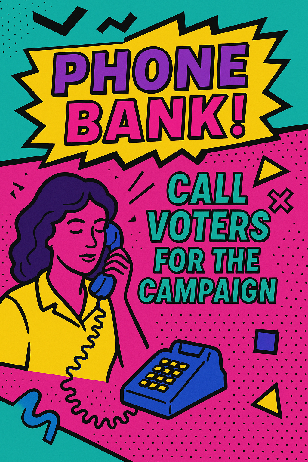 Make Calls, Contact a Few, Make a Difference