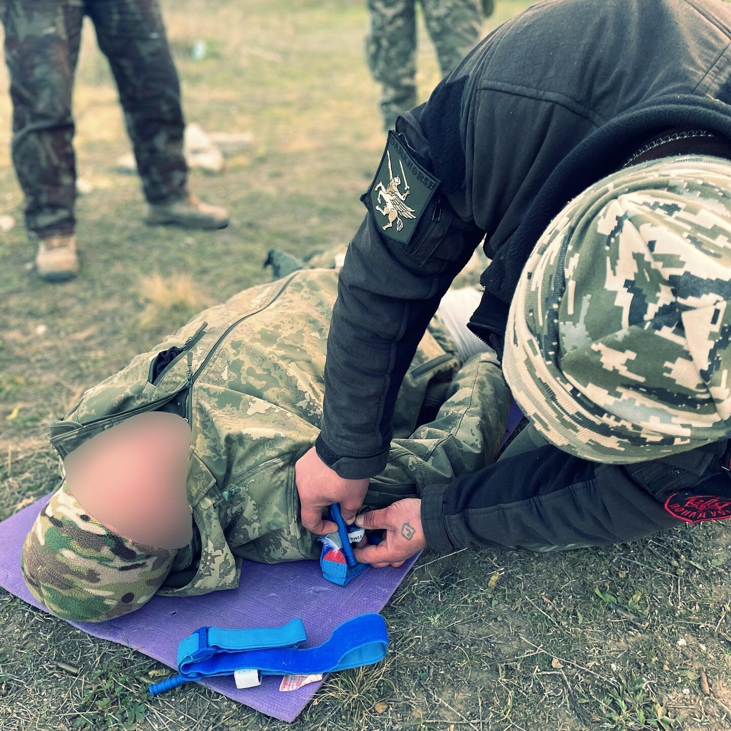 From a conversation with Ukrainian infantry privates and sergeants -
&bull;
&ldquo;We&rsquo;ve been living in a trench for four months and seen friends and fellow teammates get injured and die. We really appreciate the training you gave [TCCC-All Ser