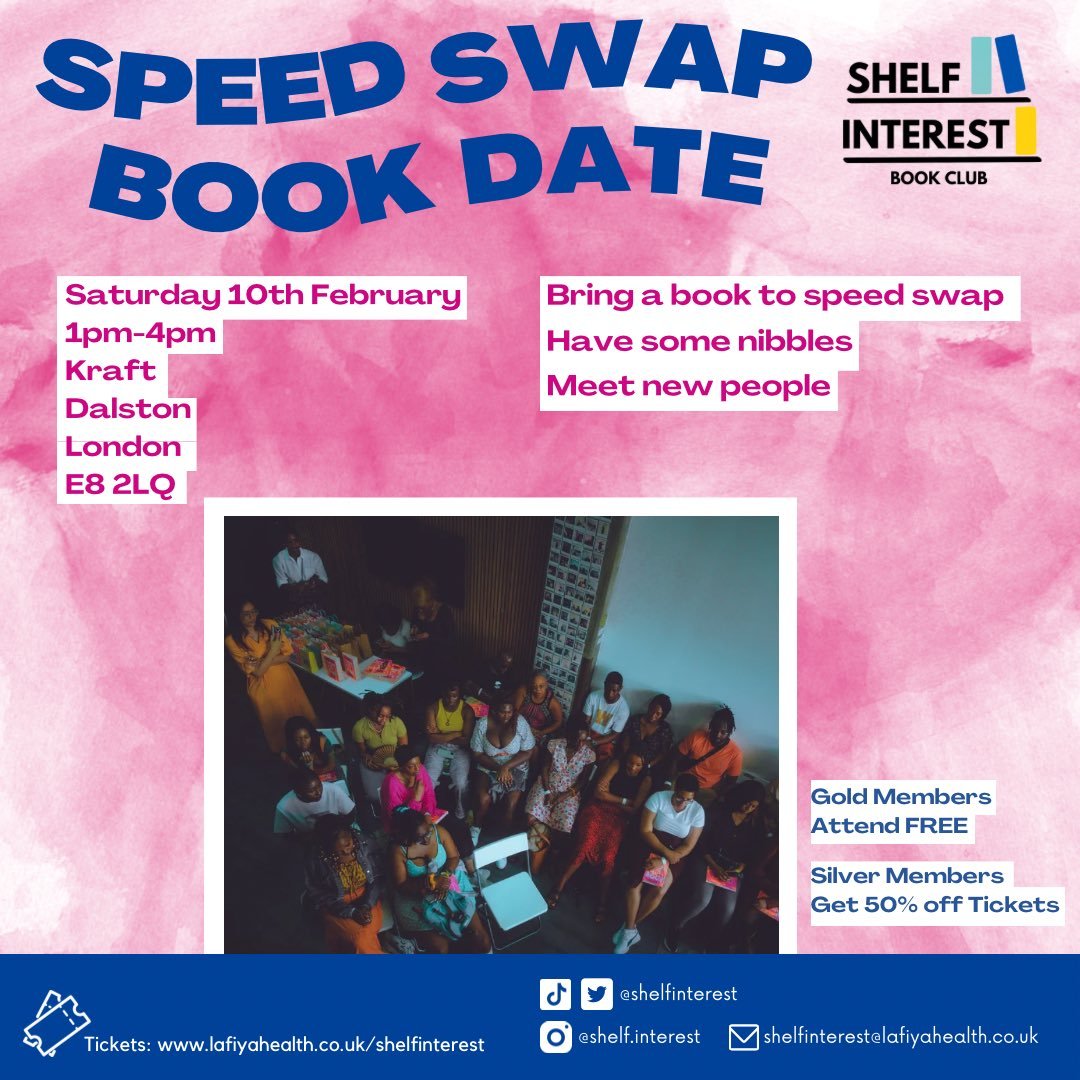 Speed Swap Book Date | Shelf Interest