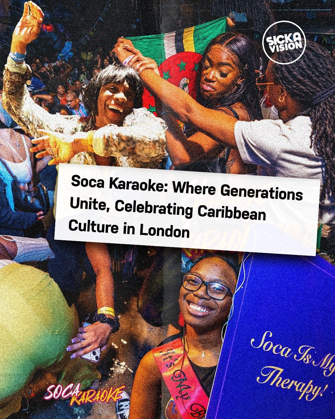 Soca Karaoke: Where Generations Unite, Celebrating Caribbean Culture in London (@ljsnevents)

💬 Written by @jodieonline - &quot;I never thought I was a karaoke person, that was until I had the pleasure of attending Soca Karaoke.&quot;

🍗 🫂 The fou