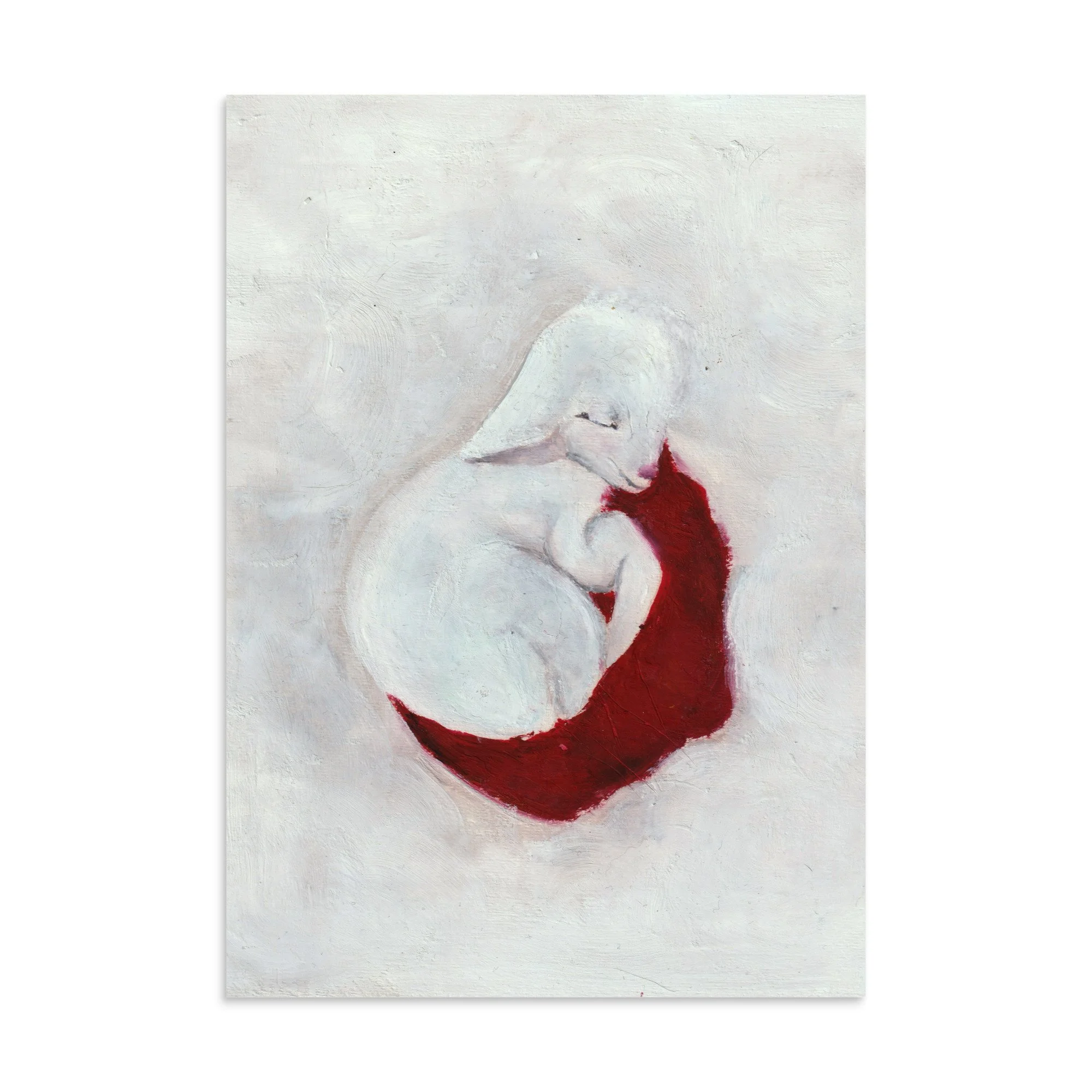 at rest, never alive print