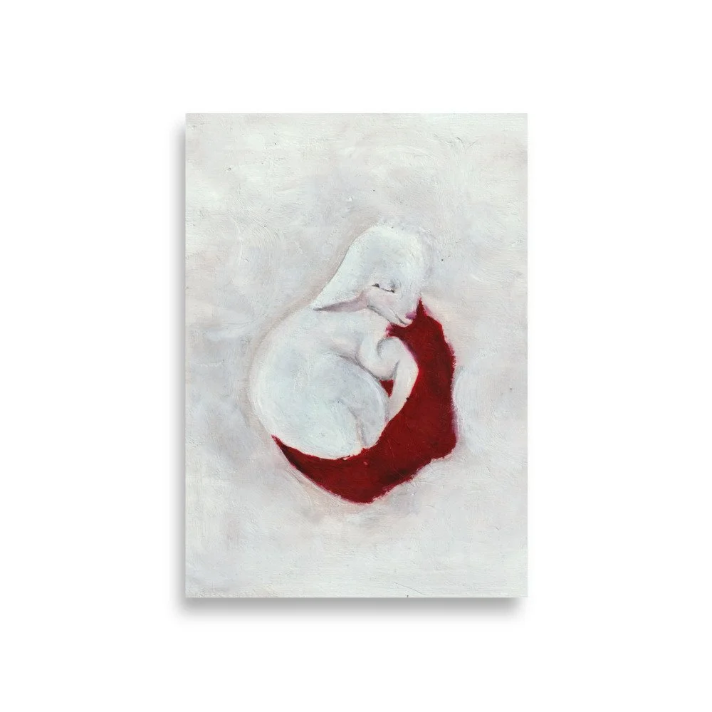 at rest, never alive print
