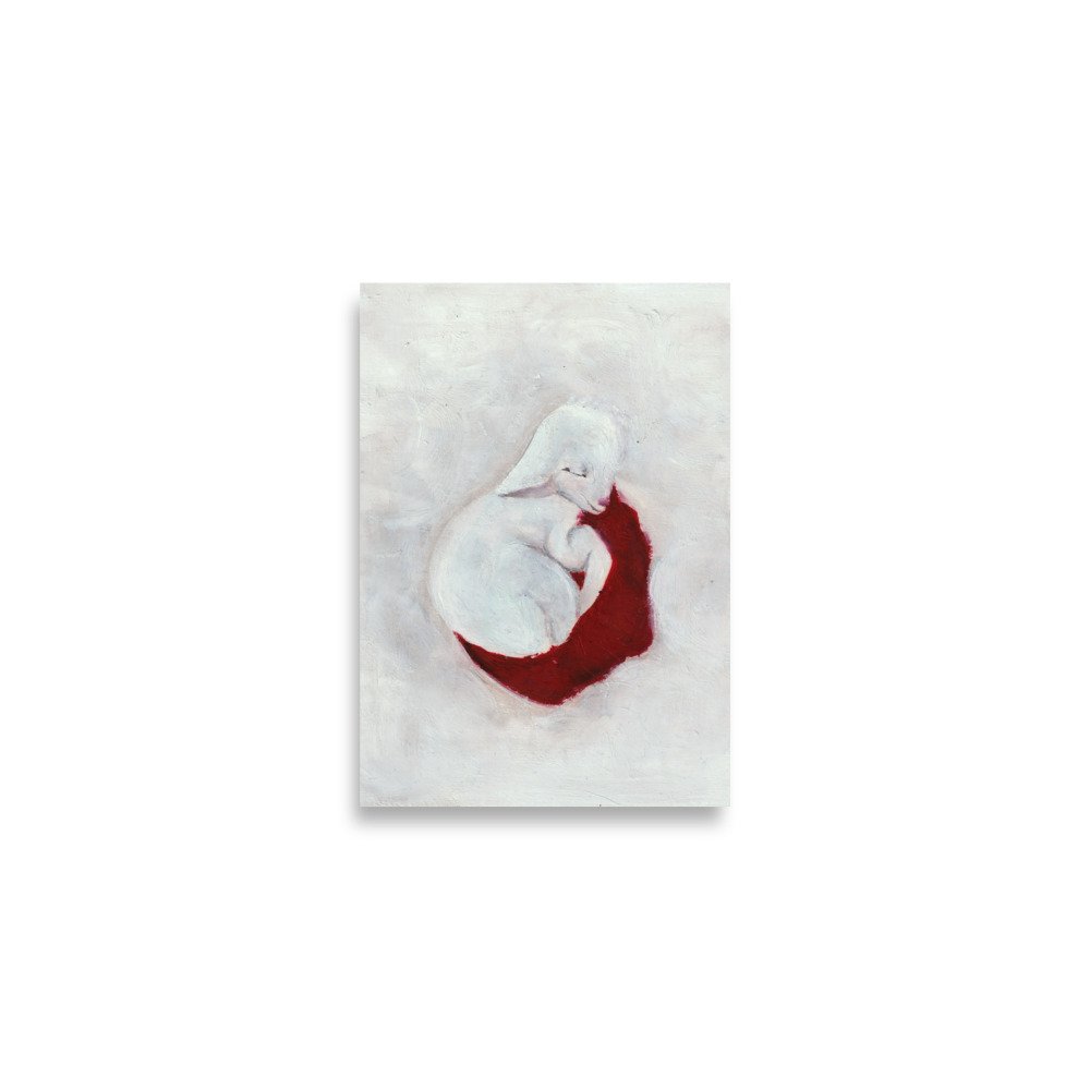 at rest, never alive print