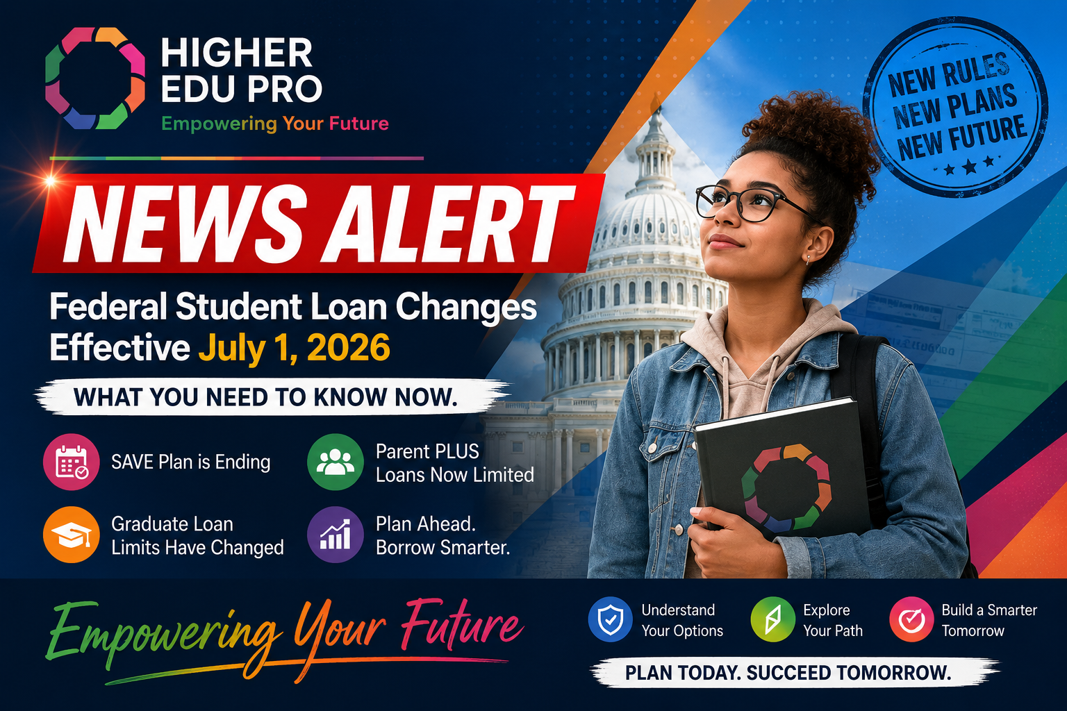 🚨 NEWS ALERT: Federal Student Loans Have Changed — What Every Student and Parent Needs to Know Starting July 1, 2026