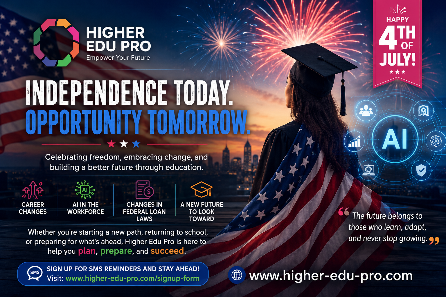 🎆Independence Day 2026: Celebrating the Freedom to Reinvent Yourself