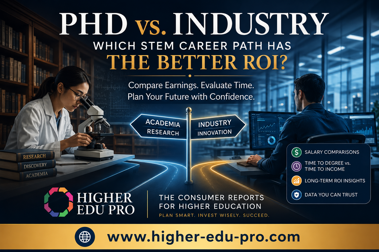 PhD vs. Industry: Which STEM Career Path Delivers the Better Return on Investment?