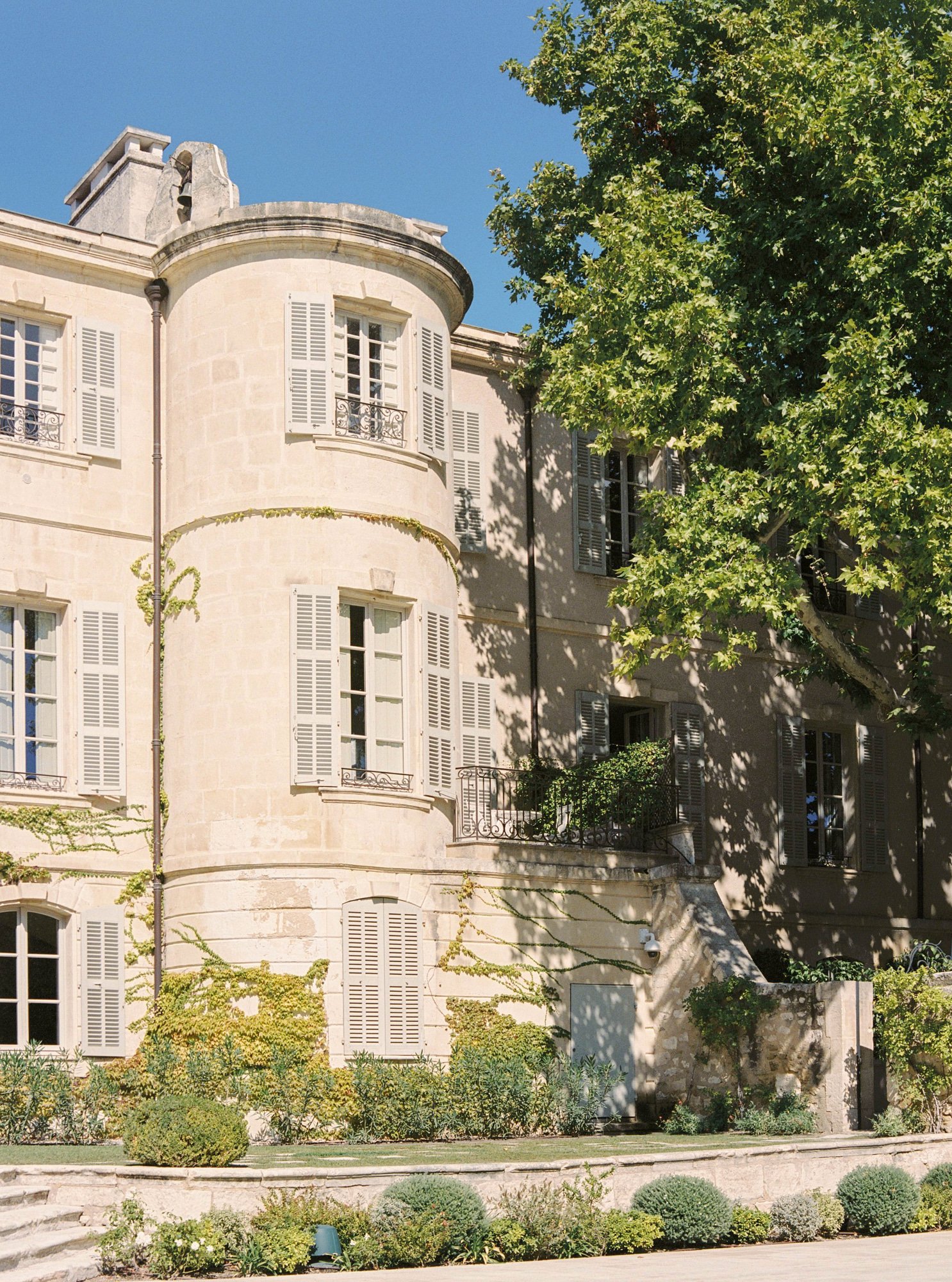 Façade of Chateau Estoublon (Copy)