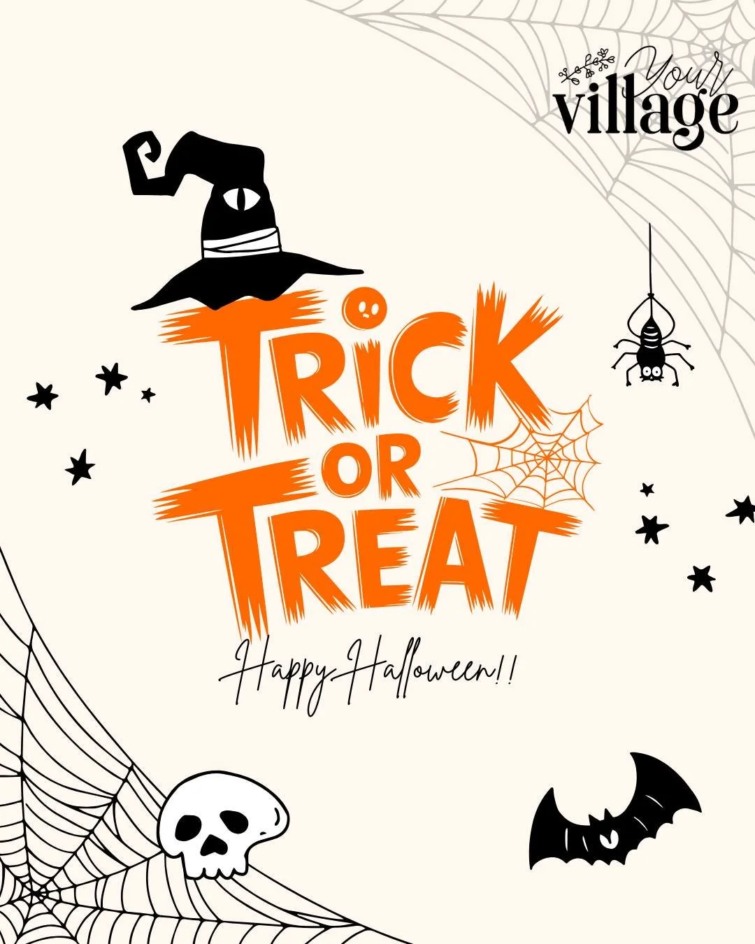🎃 Happy Halloween from Your Village STL! 👻

Wishing all our little ghosts and goblins an evening of smiles, giggles, and sweet treats. Stay safe, have fun, and make magical memories together! 🧡🍬
.
.
.
.
.
.
.
.
#YourVillageSTL #HappyHalloween #Fa