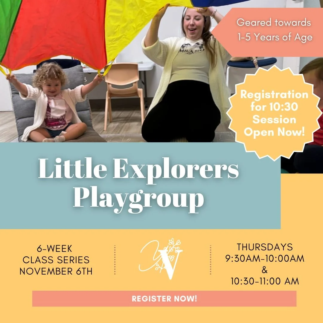 🌟 We&rsquo;re making room for more Little Explorers!

Our 9:30 AM playgroup is full &mdash; so we&rsquo;re adding a possible new session Thursdays at 10:30 AM, starting this week if we have at least 4 kiddos interested.
This mixed-age playgroup help