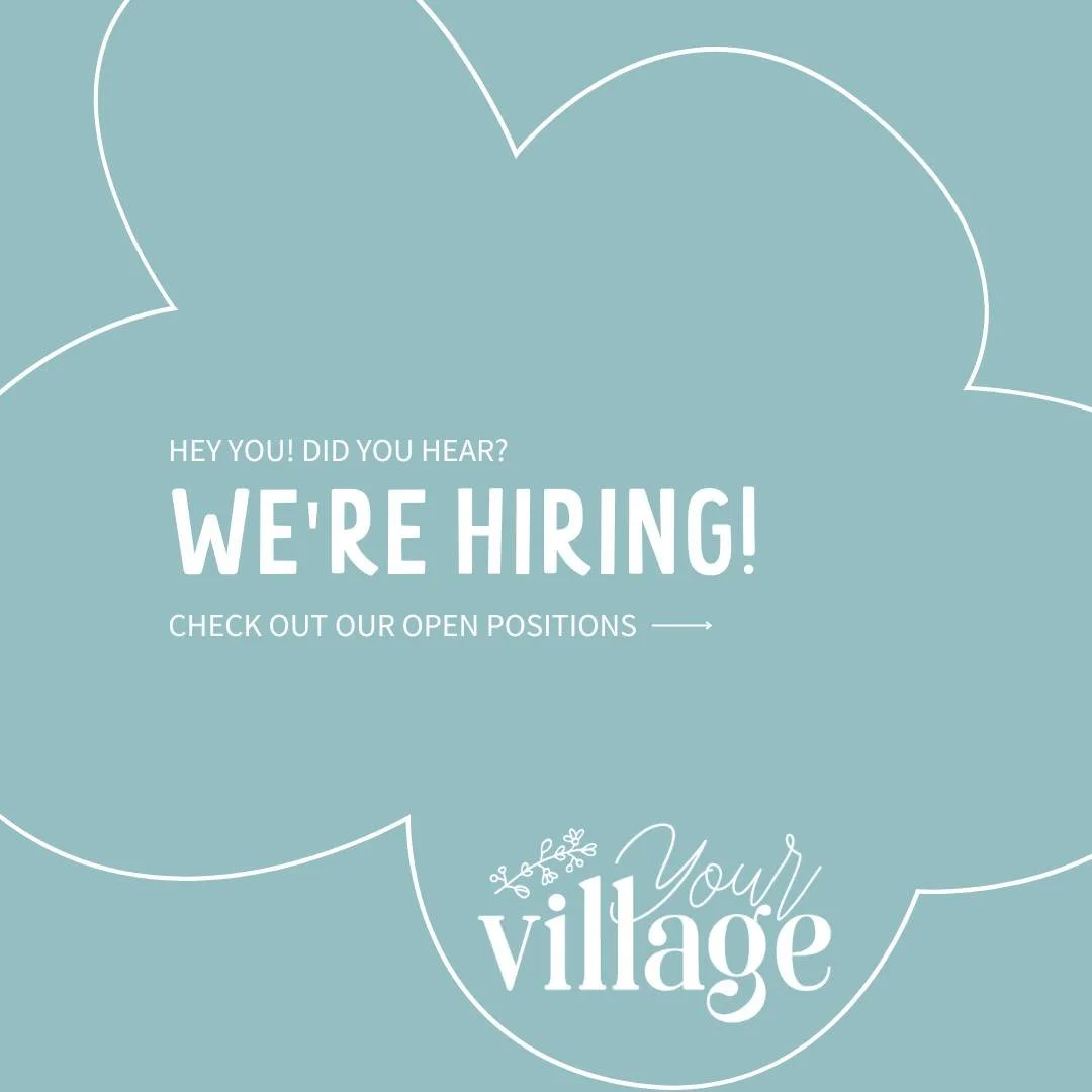 Your Village STL is looking for two passionate pediatric professionals to grow with us as we build something special in Chesterfield 💛

👋 Open Roles:
&bull; Pediatric Occupational Therapist 
&bull; Speech Language Pathologist 

🌱 Why join Your Vil