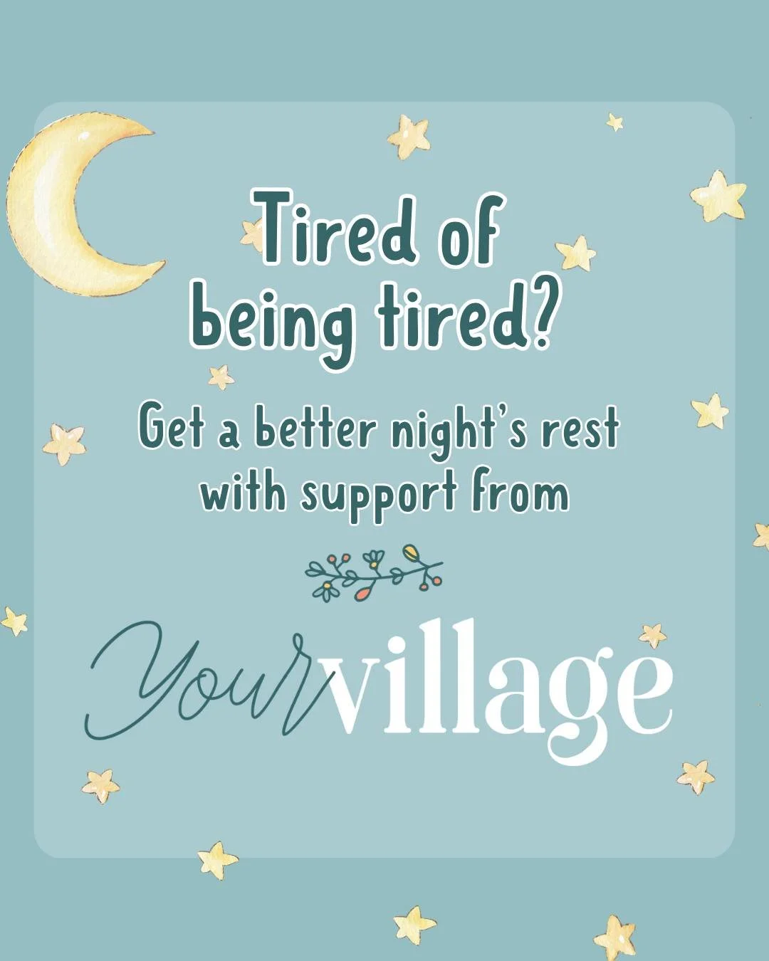 ✨ Personalized Sleep Support for Your Family ✨

If better sleep feels just out of reach, you&rsquo;re not alone&mdash;and you don&rsquo;t have to figure it out by yourself. 💛

Whether bedtime feels like a battle, your child wakes often, rises too ea