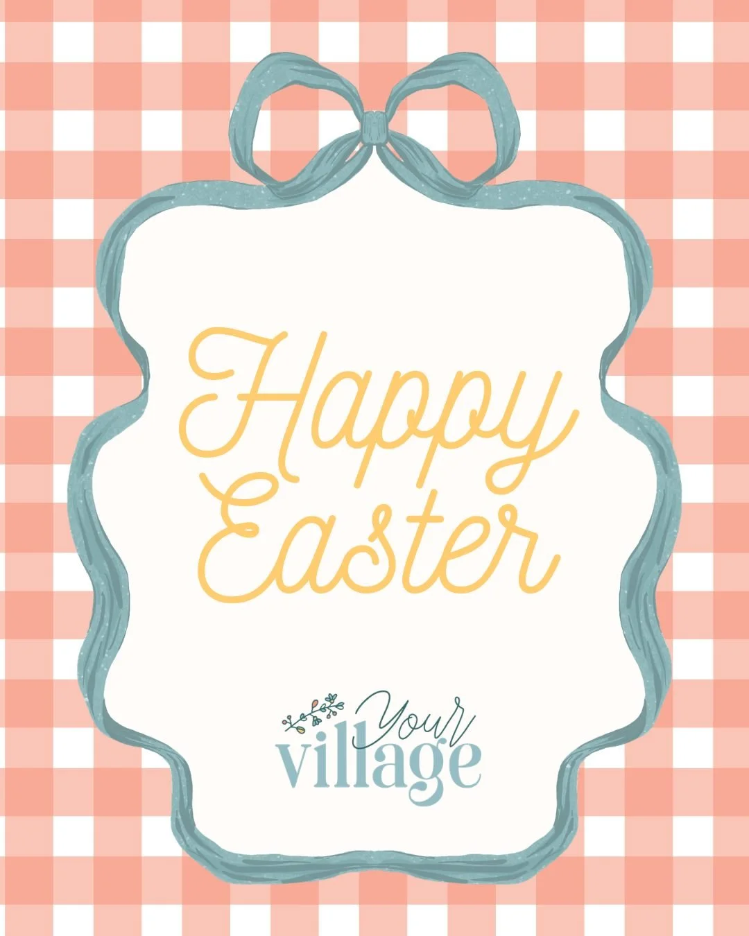 Happy Easter from Your Village 🐣🌸

Wishing your family a day filled with joy, sunshine, and sweet little moments together 💛
.
.
.
.
.
.
.
.
.
.
.
.
 #stlmade #ChesterfieldMO #STLMoms #STLParents #BallwinMO #stlkids #wellnessspace #play