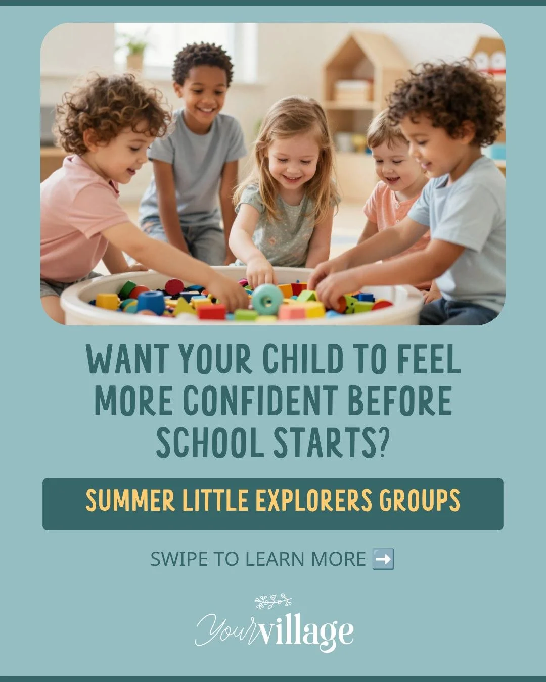 Summer is the perfect time for children to build confidence, strengthen social skills, and develop tools that help them thrive both at home and in the classroom. ☀️

Our Little Explorers Summer Groups are designed to provide children with supportive,