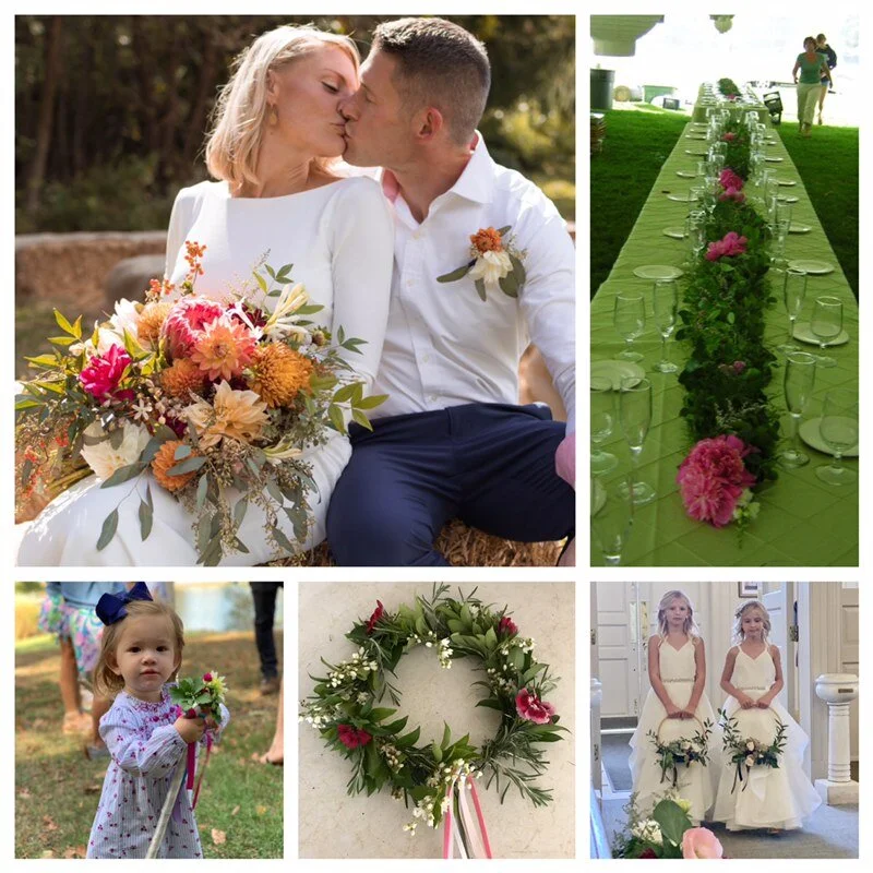 October 4 Wedding Flowers with Kathy York, Scarborough Farms