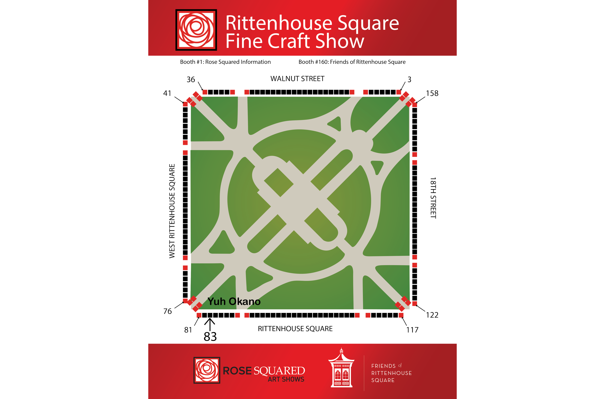 The Rittenhouse Square Spring Fine Craft Show