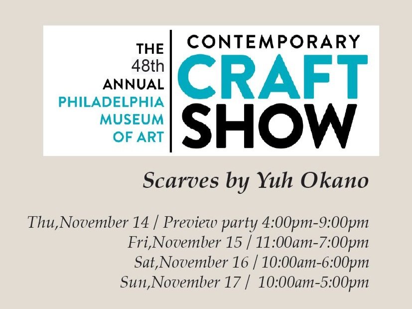 the 48th Annual Philadelphia Museum of Art Contemporary Craft Show / Booth #426