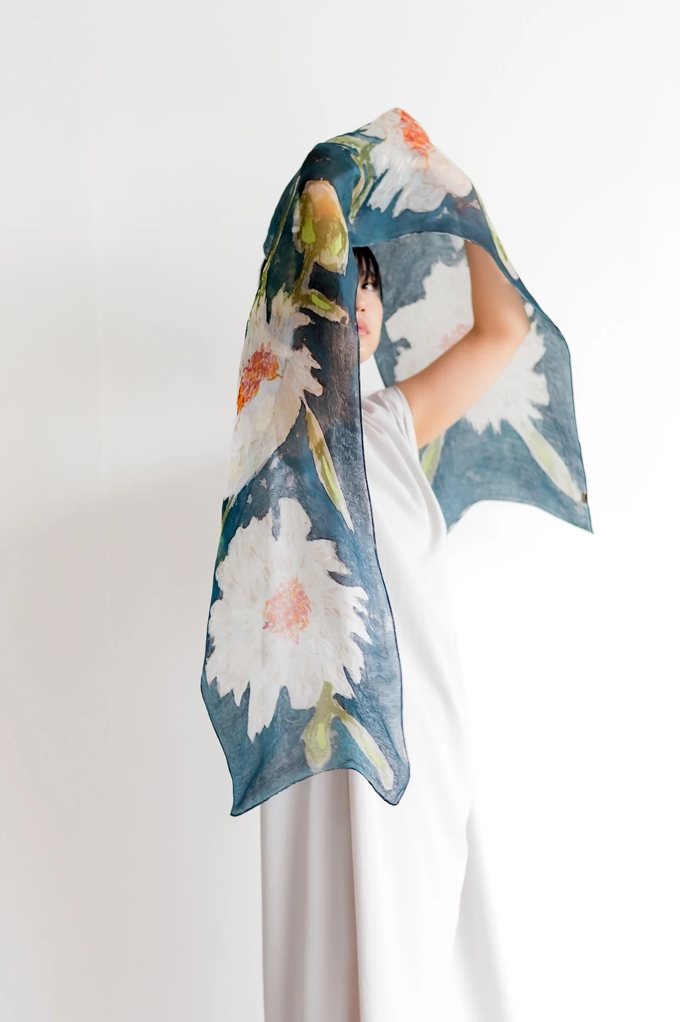 Botanical Floral collection ( Peony Deep Slate )