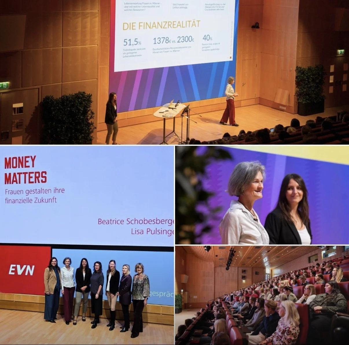 Keynote "Money Matters" im Frauennetzwerk der EVN (Foto: Daniela Matejschek)