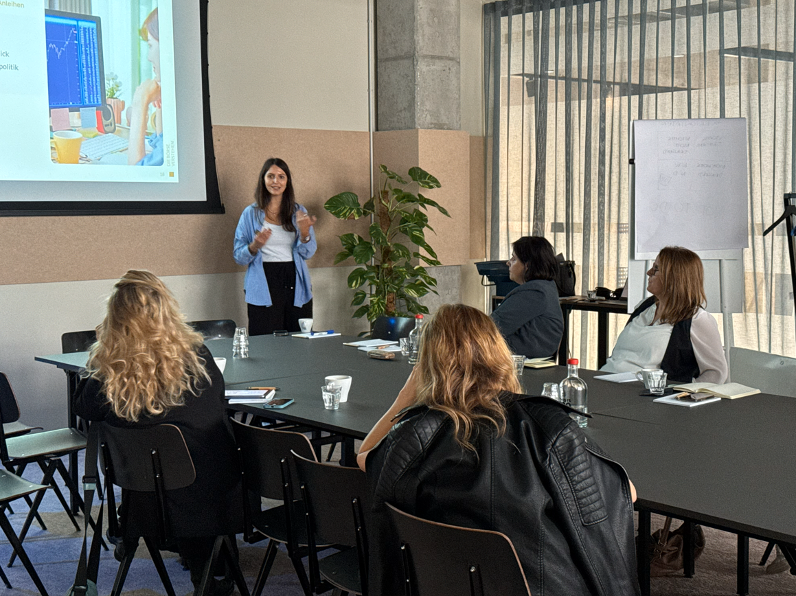 Workshop am Female Empowerment Event "She Leads Now" im Social Hub Vienna