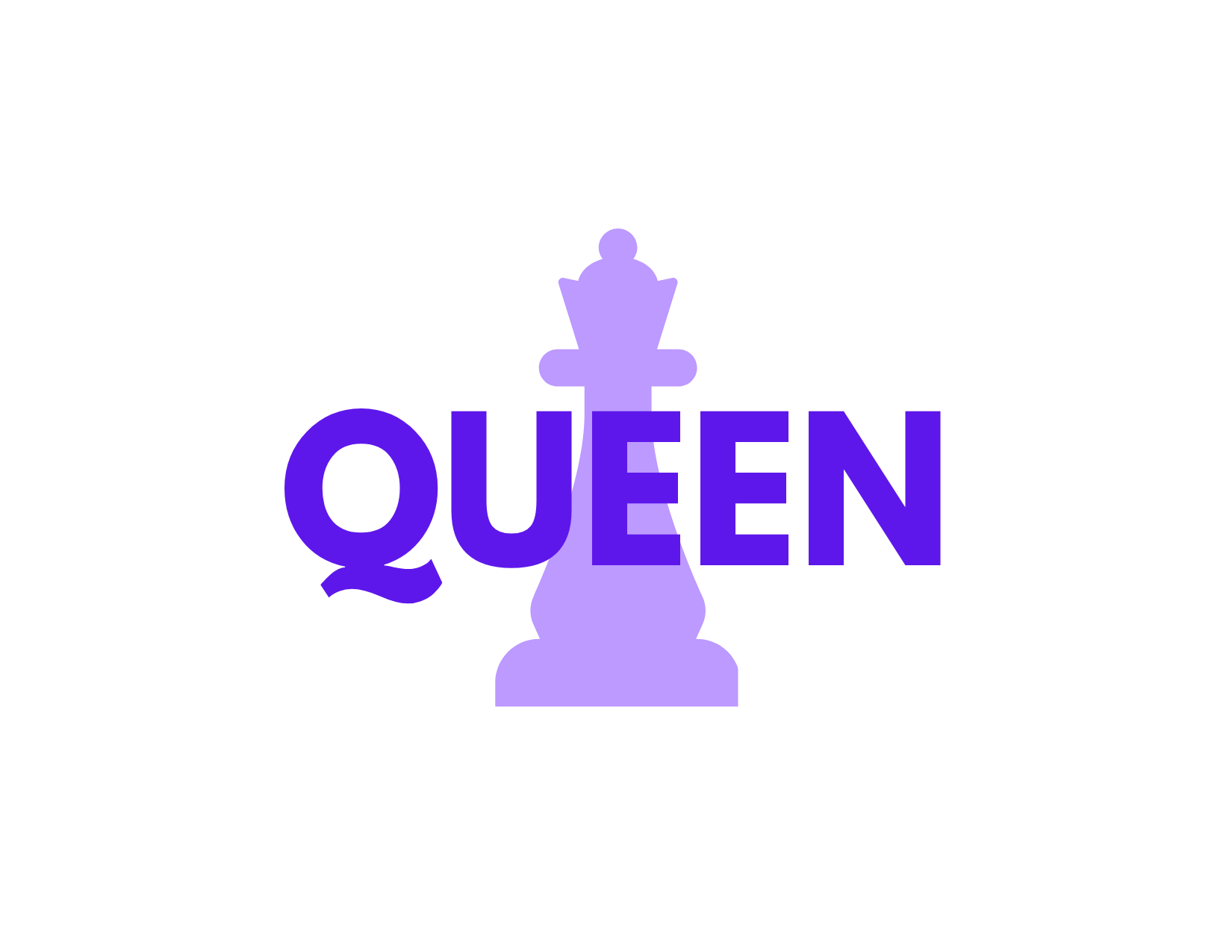 queen level logo for advanced chess level kids
