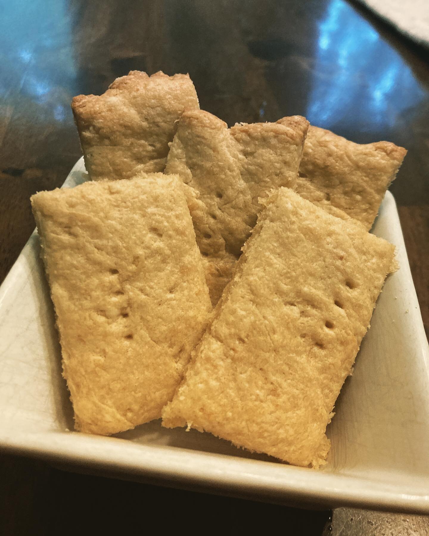 A favorite cracker recipe. I had two good helpers.😊❤️ https://www.amodernhomestead.com/homemade-crackers/ #homemadecrackers #einkorncrackers #einkorn #einkornflour