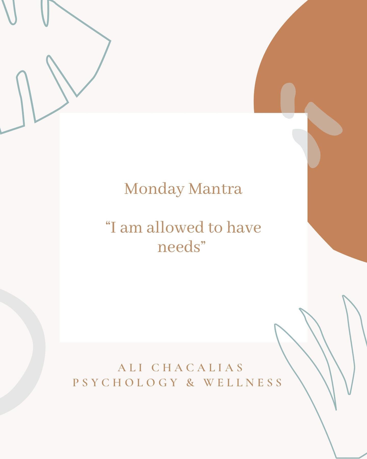 Let&rsquo;s pick our weekly Mantras!

Monday is a great day to set mantras or intentions to guide your week. These are meant to be repeated to oneself in order to lay the foundation for new patterns to arise. 
&bull;
&bull;
&bull;
#wellness #selflove