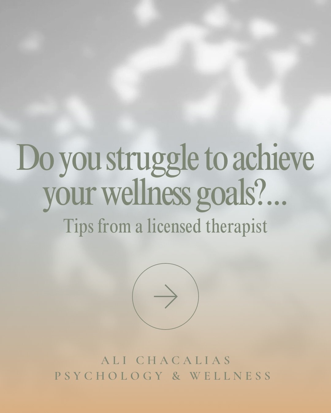 Goals are hard. They too often get set and forgotten or lead to feelings of failure instead of momentum. I wanted to share some practical strategies to revamp your new years goals or resolutions💫✨

Calgary psychologist offering wellness content &amp