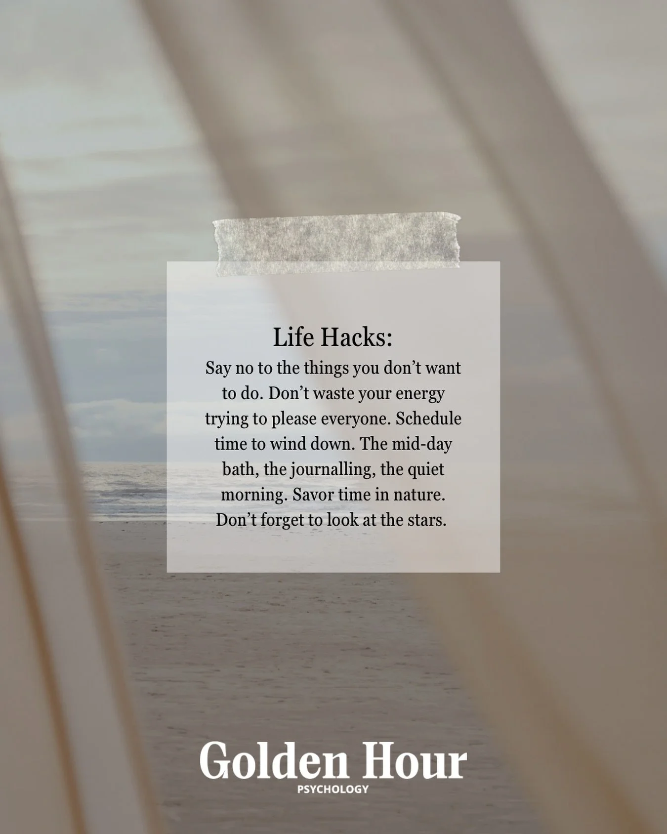 Sometimes the life hack is to just slow down, focus on yourself, and look up at the sky☁️✨🌲

D i s c l a i m e r - my content is for educational and enjoyment purposes and is not meant to replace therapy. 

Calgary psychologist | anxiety | trauma th