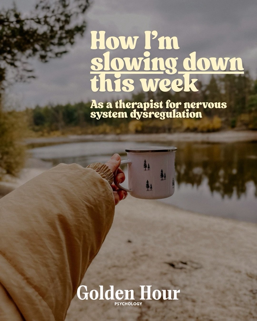 Slowing down takes practice and intention. Here&rsquo;s some ways I&rsquo;m working it into my life💙

D i s c l a i m e r - my content is for educational and enjoyment purposes and is not meant to replace therapy. 

Calgary psychologist | anxiety | 