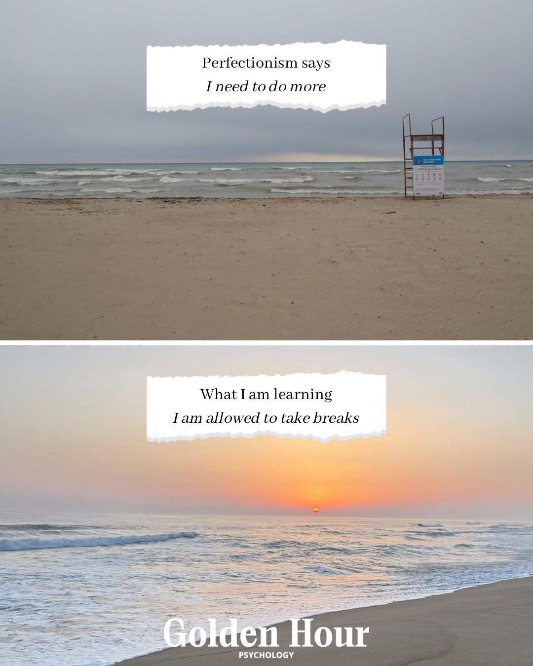 We often develop perfectionism as a protective mechanism. A way to help us reach expectations that were once placed on us. A way to survive. But for so many of us we reach a point where it starts to do more harm than good, and when we reach that poin