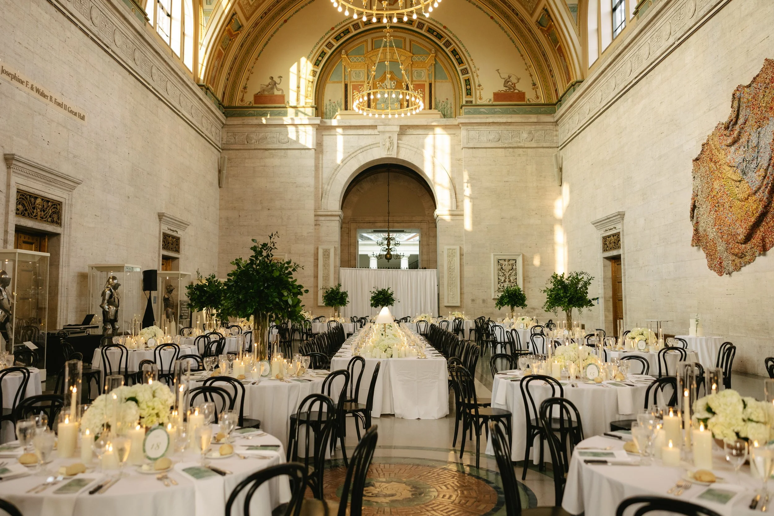 Detroit Institute of Arts Wedding Reception | Avery Phillips Photography
